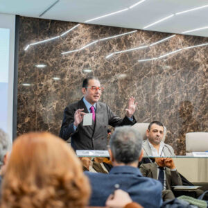 Geomedical - Progetto Onco-Fisiotonik - Il Sindaco di Lauria Giovanni Pittella conclude il suo discorso