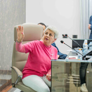 Geomedical - Progetto Onco-Fisiotonik - La fisioterapista e Presidente dell'associazione "Vivere Donna", Maria Raffaella Catena