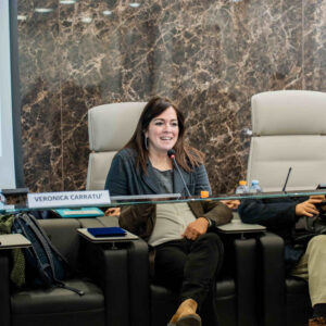 Geomedical - Progetto Onco-Fisiotonik - Veronica Carratù, Presidente dell'associazione "Noi Donne... Soprattutto"