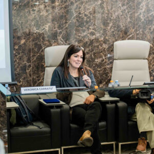 Geomedical - Progetto Onco-Fisiotonik - Veronica Carratù, Presidente dell'associazione "Noi Donne... Soprattutto"