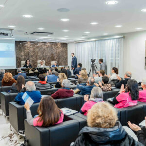 Geomedical - Progetto Onco-Fisiotonik - L'intervento del presidente dell'associazione "Agata", Mirna Mastronardi